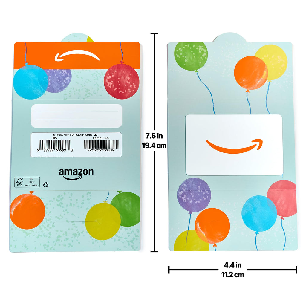 Amazon Physical Gift Card