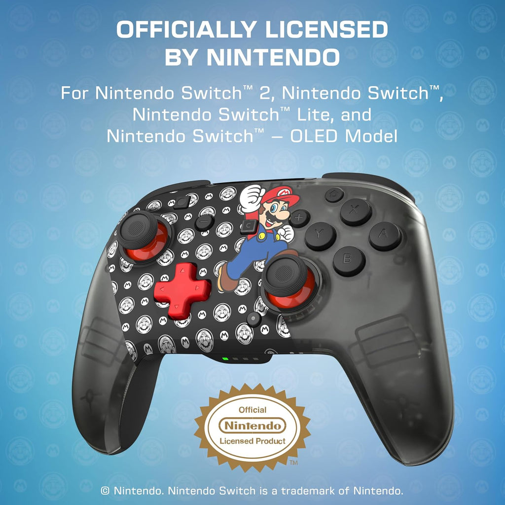 Turtle Beach Rematch Wireless Controller Super Mario Jump Nintendo Switch 2