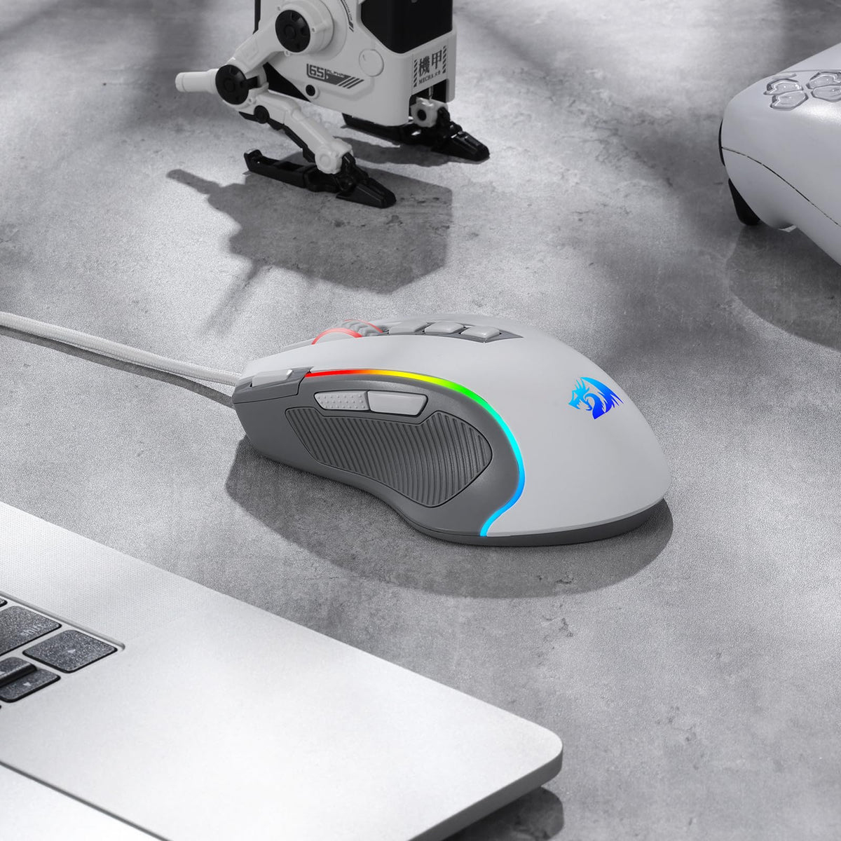Redragon M612 Wired RGB Optical Gaming Mouse 8000 DPI Remapping Keys