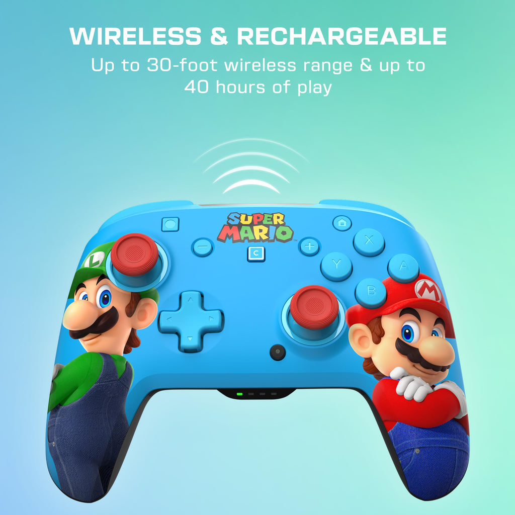 Turtle Beach Rematch Wireless Controller Super Mario Jump Nintendo Switch 2