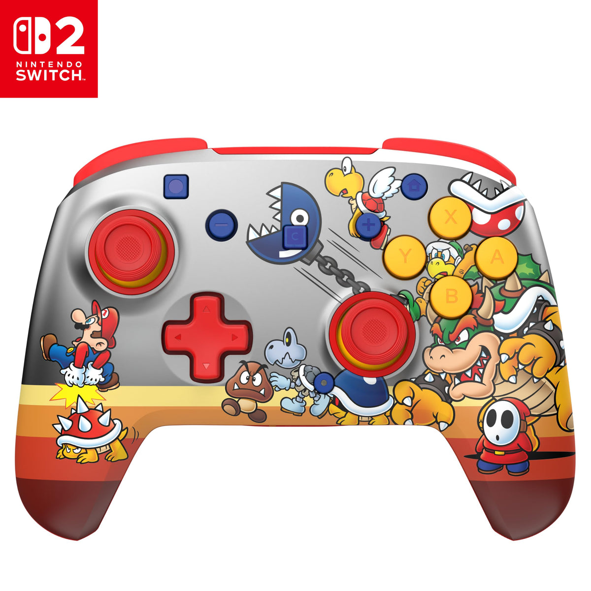 Turtle Beach Rematch Wireless Controller Super Mario Jump Nintendo Switch 2