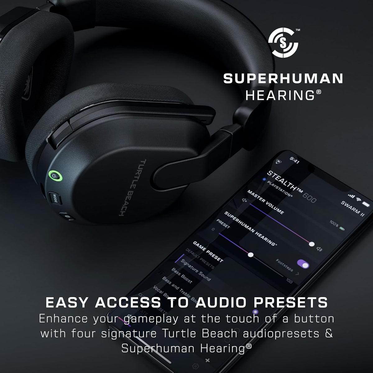 Turtle Beach Stealth 600 Wireless Gaming Headset for Xbox, PS5, PC, Mobile