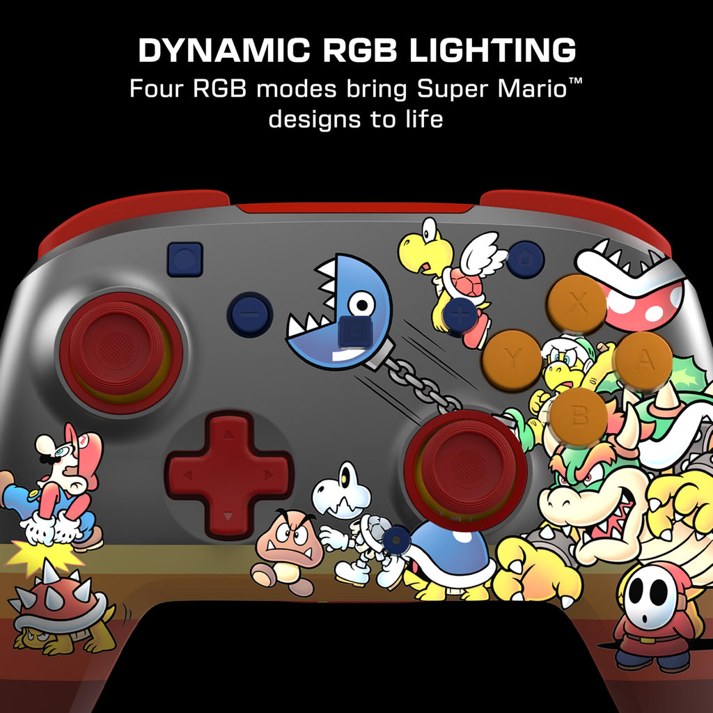 Turtle Beach Rematch Wireless Controller Super Mario Jump Nintendo Switch 2