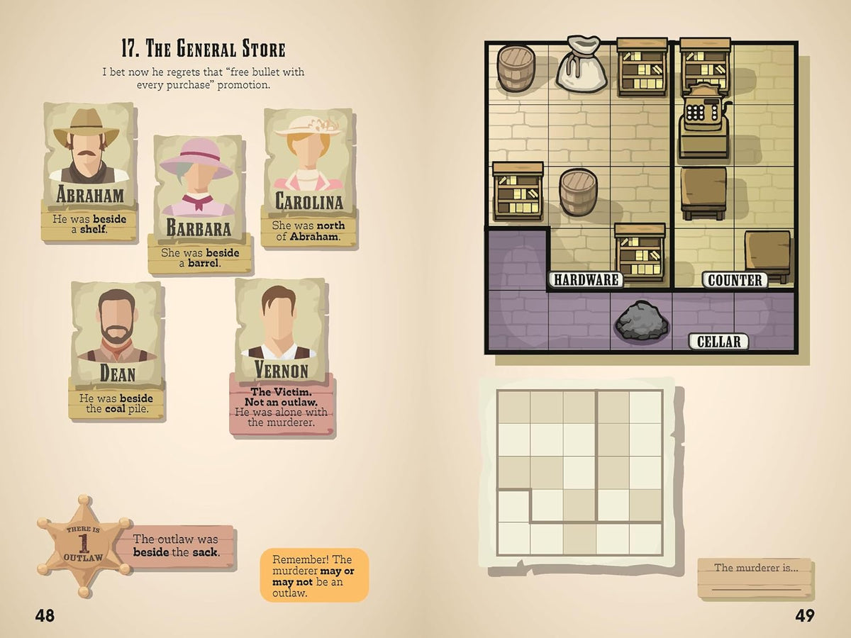 Murdoku: Back in Time: 80 Murder Mystery Logic Puzzles