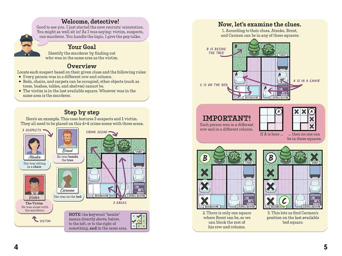 Murdoku: Back in Time: 80 Murder Mystery Logic Puzzles