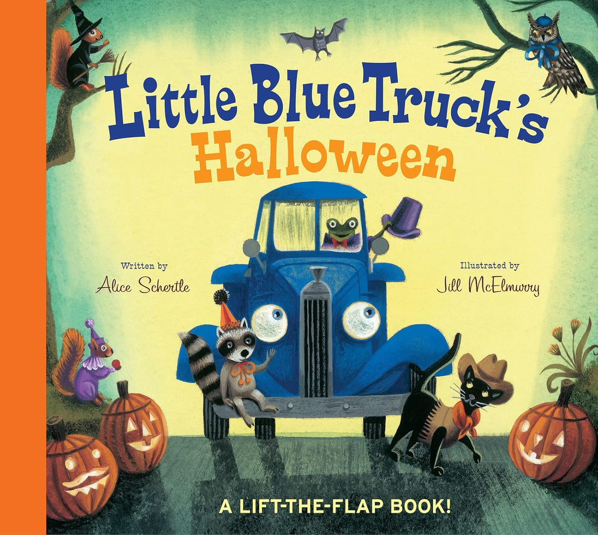 Little Blue Truck's Halloween: A Fun And Interactive Lift-the-Flap Book For Kids Celebrating Halloween With Little Blue Truck And Friends