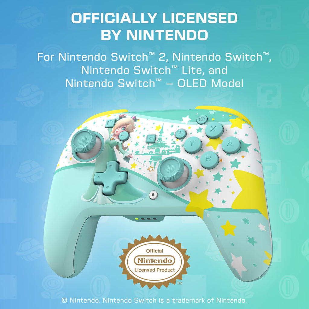 Turtle Beach Rematch Wireless Controller Super Mario Jump Nintendo Switch 2