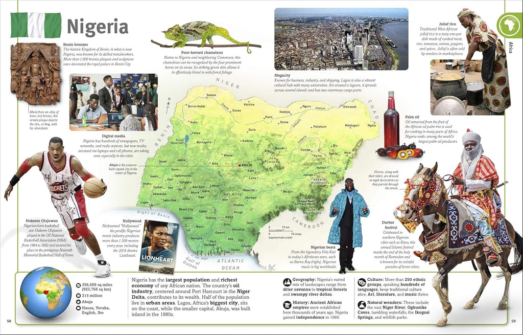 Countries of the World: A Visual World Geography Encyclopedia for Kids (DK Our World in Pictures)
