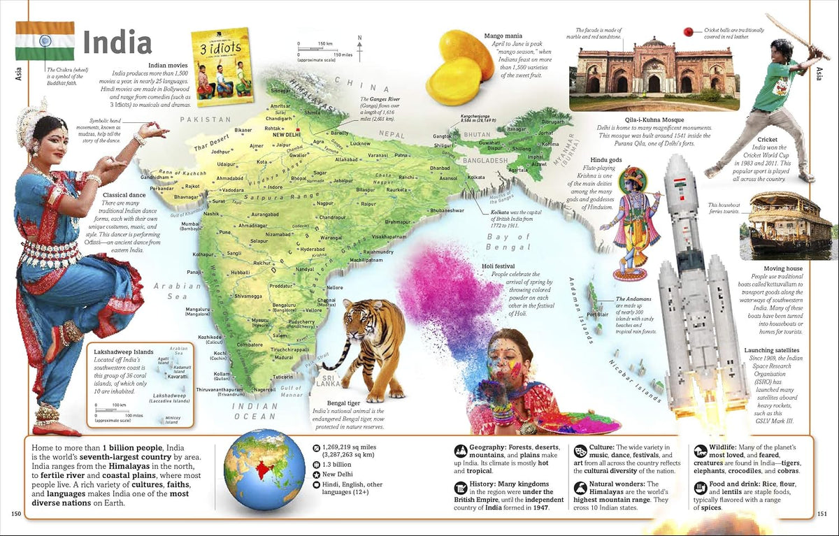 Countries of the World: A Visual World Geography Encyclopedia for Kids (DK Our World in Pictures)
