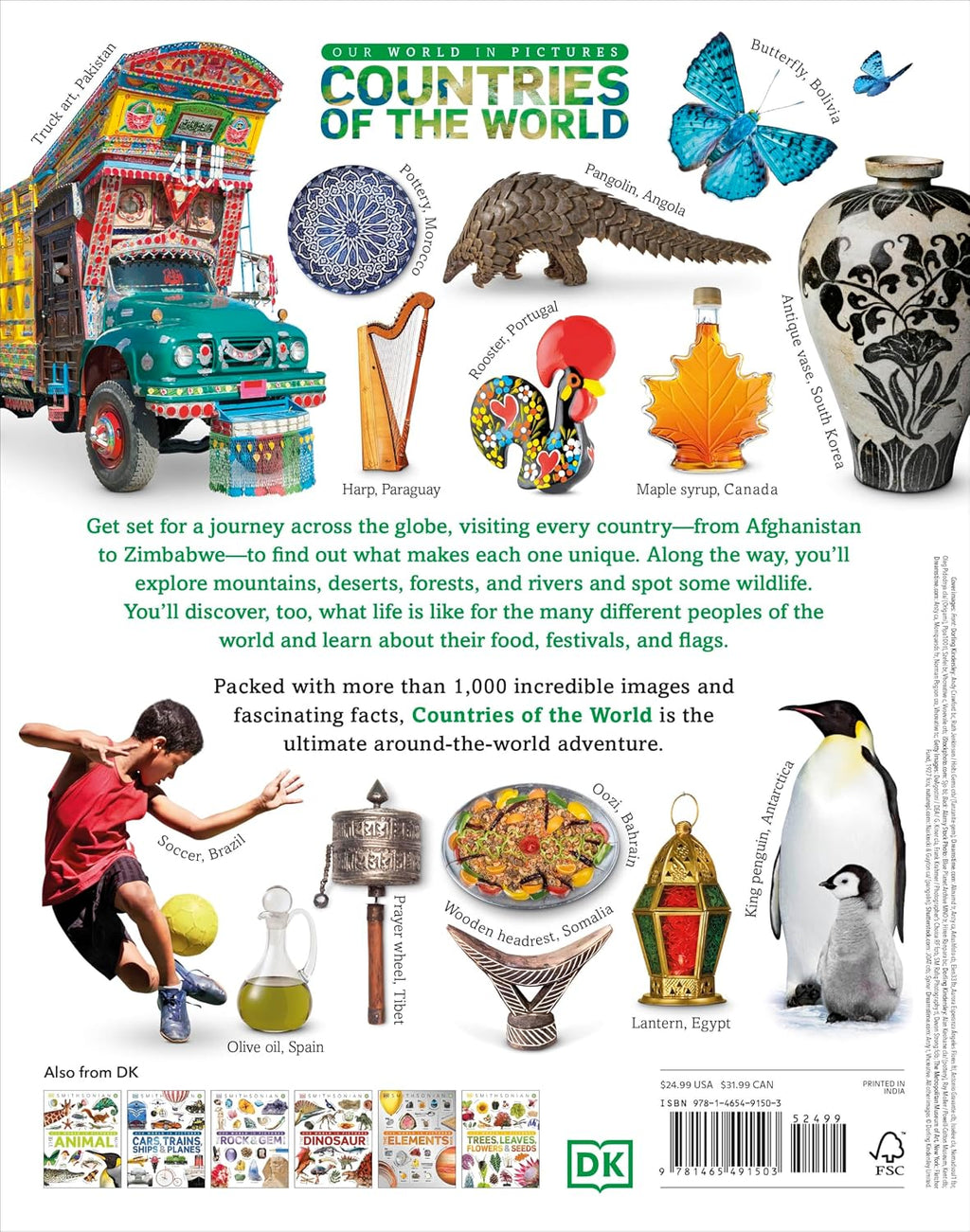 Countries of the World: A Visual World Geography Encyclopedia for Kids (DK Our World in Pictures)